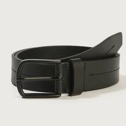 Men Genuine Leather Belt with Tang Buckle Closure-image-40
