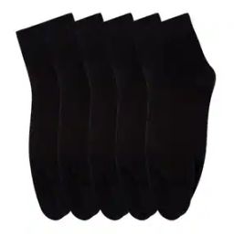 Pack of 5 Solid Socks-image-97