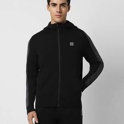 Men Regular Fit Zip-Front Jacket-image-70