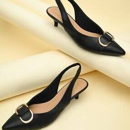 Woman Kitten-Heeled Shoes-48