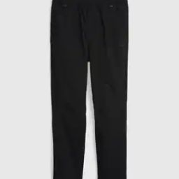 Flat-Front Tapered Fit Trousers-image-38