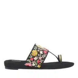 Embroidered Toe-Ring Sandals-image-48