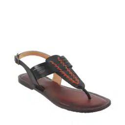Slingback T-Strap Flat Sandals-picture-16