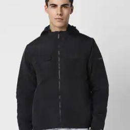 Men Regular Fit Hooded Bomber Jacket-picture-22