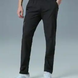 Men Track Pants with Elasticated Waist-image-93