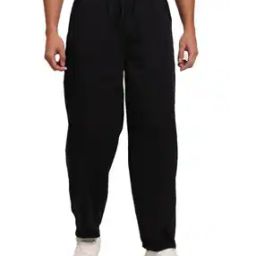 bene kleed Men Solid Baggy Fit Trousers-picture-25