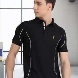 Men Regular Fit Polo T-Shirt-image-2