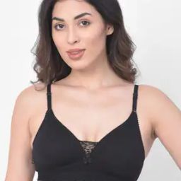 Women Solid Non-Padded Full Cup Wirefree T-Shirt Bra-picture-18