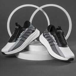 Mid-Top Running Sports Shoes with Lace Fastening-image-55