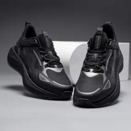 Mid-Top Running Sports Shoes with Lace Fastening-image-96