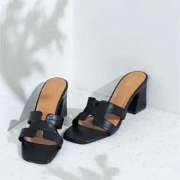 Heeled Sandals with Synthetic Upper-image-96
