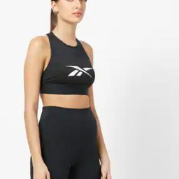 Printed Racerback Sports Bra-image-59