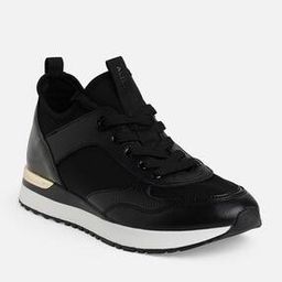 Round-Toe Shoes with Lace-Up Fastening-image-92