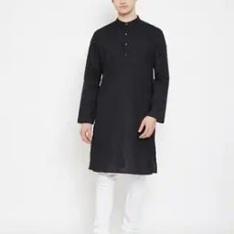 Kurta with Mandarin Collar-image-13