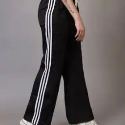 Women Straight Track Pants with Contrast Tipping-image-68