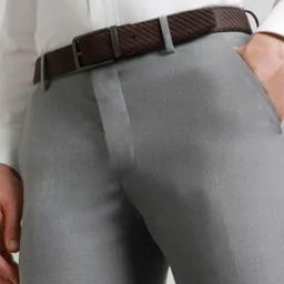 Men Reversible Belt with Tang Buckle Closure-image-61