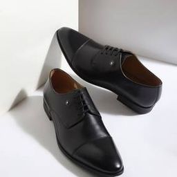 louis philippe Men Low-Top Round-Toe Derby Shoes-picture-45
