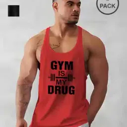 Pack of 2 Men Scoop-Neck Vest-image-28