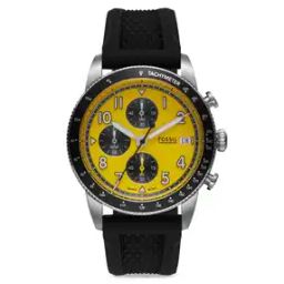 Men Chronograph Black Watch - FS6044-10