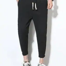 Men Track Pants with Elasticated Waist-image-72