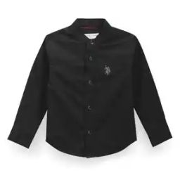Boys Regular Fit Shirt with Band Collar-picture-37
