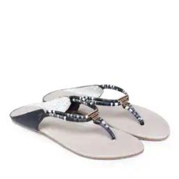 Thong-Strap Flat Sandals-image-46