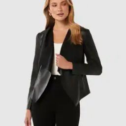Women Front-Open Jacket with Full Sleeves-2