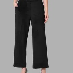 van heusen Women Relaxed Fit Flat-Front Pants-picture-0