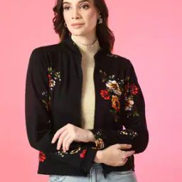 Woman Floral Shrug-13