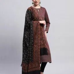 monte carlo Women Paisley Woven Shawl-picture-21