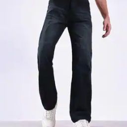 Men Textured Flared Jeans-6