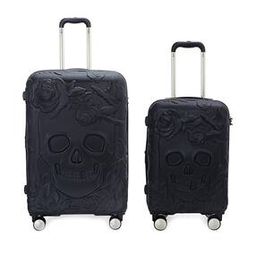 Set of 2 Skulls Hard Trolley with TSA Lock (M|S)-14