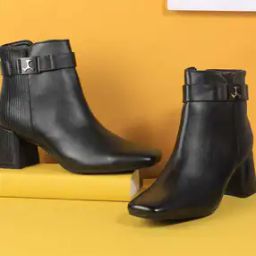Women Ankle-Length Boots with Synthetic upper-image-12