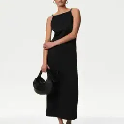 Women Square-Neck Bodycon Dress-picture-35