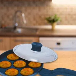 7-Cup Diamond Dura Appa Patra with Stainless Steel Lid-image-67