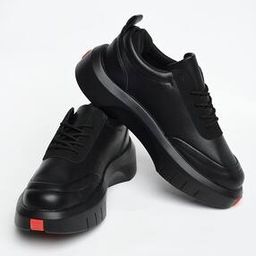 Men Round-Toe Sneakers with Lace Fastening-22