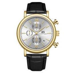 Chronograph Watch with Rose Gold Dial-4