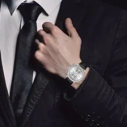 Chronograph Watch with Tang Buckle Closure-6