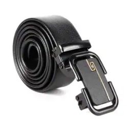 Men Slim Belt with Auto-Buckle Closure-53