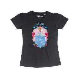Cartoon Printed Round-Neck T-shirt-image-33
