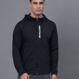 red tape Men Typographic Print Regular Fit Hoodie-picture-27