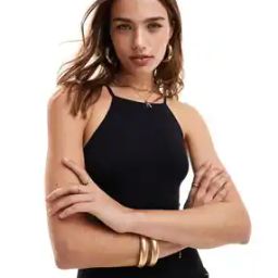 Women 90s Seamless Sculpting Square-Neck Bodysuit-picture-6