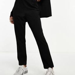 Women Petite Jersey Tapered Suit Trousers-image-39