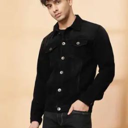 Men Regular Fit Button Down Jacket-14