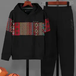 Printed Pants & T-Shirt Set-image-50