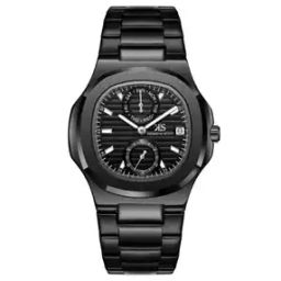 K25002-BBBB Men Analogue Wrist Watch with Stainless Steel Straps-image-28