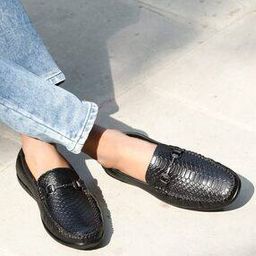 kosher Men Round-Toe Slip-On Loafers-picture-49
