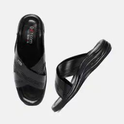 Criss-Cross Slip-On Sandals-37