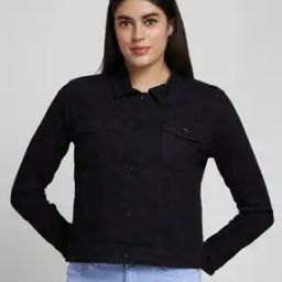 Women Regular Fit Denim Jacket-picture-15