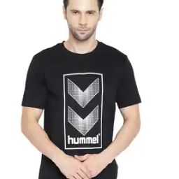 Graphic Print Lounge Crew-Neck  T-shirt-image-4